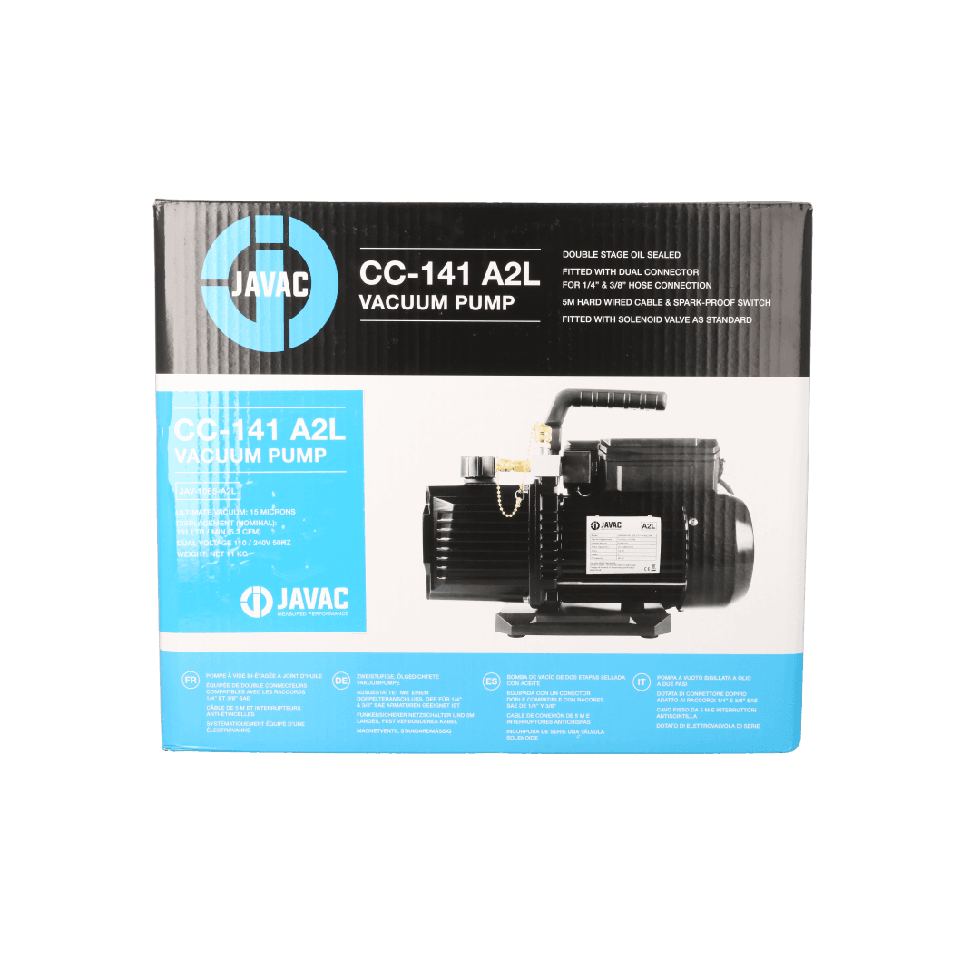 JAV-1065-A2L 5.3 CFM A2L/A3 Vacuum Pump EU | Javac | Aspen Pumps Group JAV-1065-A2L 5.3 CFM A2L/A3 Vacuum Pump EU | Javac | Aspen Pumps Group